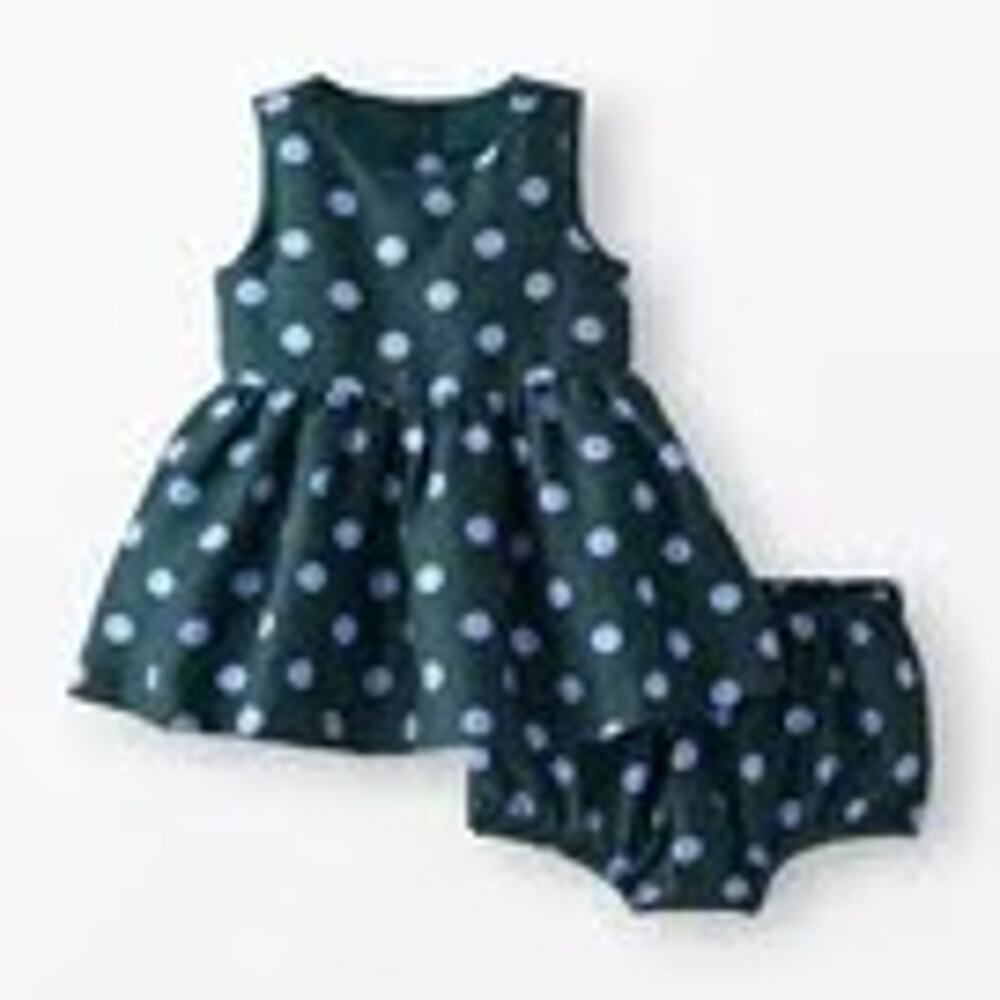 Hanna Andersson NWT Size 3(3T) Polka Dot Dress with Bloomers